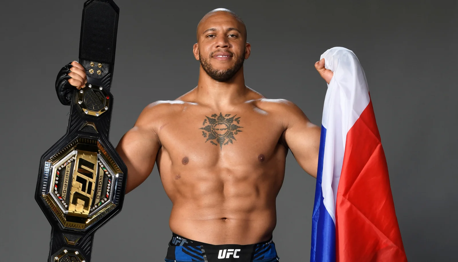 Cyril Gane, champion interim UFC des poids lourds