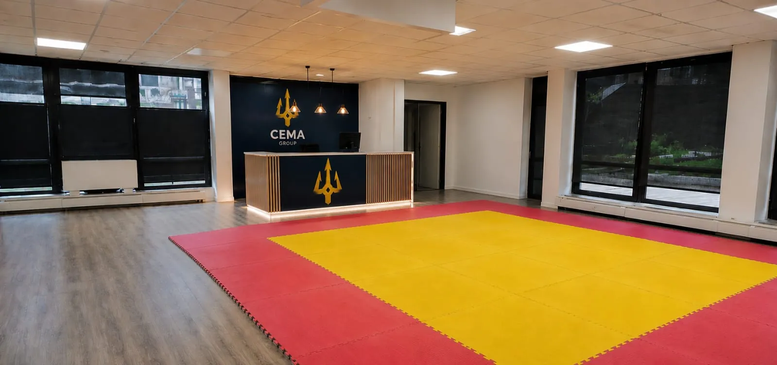 Espace tatami et accueil CEMA Group